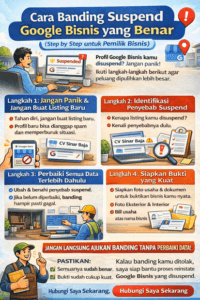 Cara Banding Suspend Google Bisnis yang Benar (Step by Step untuk Pemilik Bisnis)