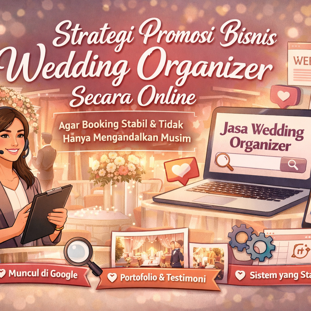 cara marketing jasa wedding organizer