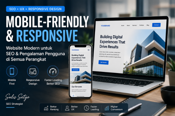 Mobile-Friendly dan Responsive Website: Mengapa Masih Menjadi Faktor Penting untuk SEO dan AI Search di Tahun 2026?