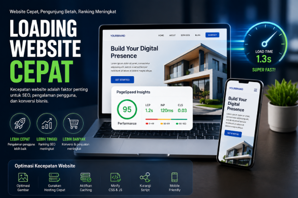 Loading Website Cepat: Mengapa Kecepatan Website Menjadi Faktor Penting untuk SEO, AI Search, dan Konversi di Tahun 2026