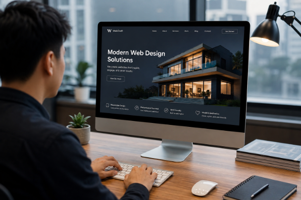 Desain Website Modern dan Profesional di Era AI: Bukan Sekadar Tampilan, Tetapi Mesin Pertumbuhan Bisnis
