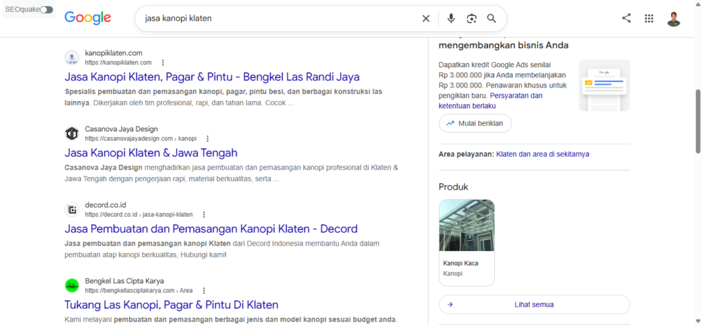 10 Tukang Kanopi Terbaik di Klaten: Rekomendasi dari Kacamata SEO Profesional