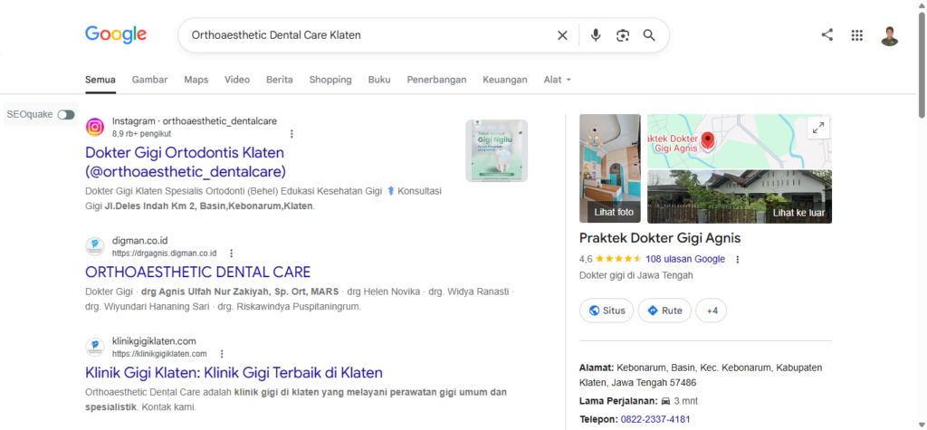 Orthoaesthetic Dental Care Klaten